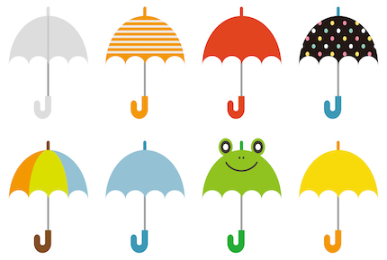『アイカサ』でレンタルする傘の大きさとかデザインってどういう感じ？