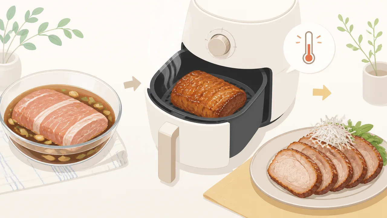 ノンフライヤーチャーシューの作り方｜やわらかく仕上げるコツ