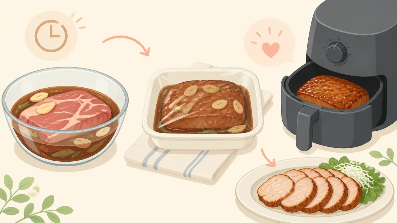 ノンフライヤーチャーシューの作り方｜やわらかく仕上げるコツ