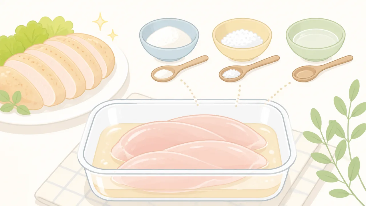 ノンフライヤーの鶏むね肉をしっとり仕上げる温度と時間、下ごしらえ