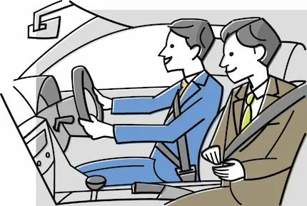 エピソード２．営業車内での間違え