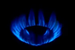 青白い炎が良い状態です