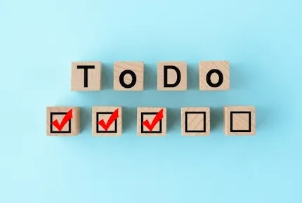 自己チェックを行う前に