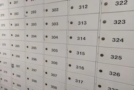 私書箱を使った匿名での郵便受け取り