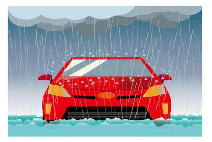3mmの降水量が乗り物に及ぼす影響