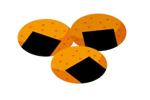 バリバリ音がする煎餅や、パリパリと音がするスナック類は避け、静かに楽しめる食品を選びましょう。