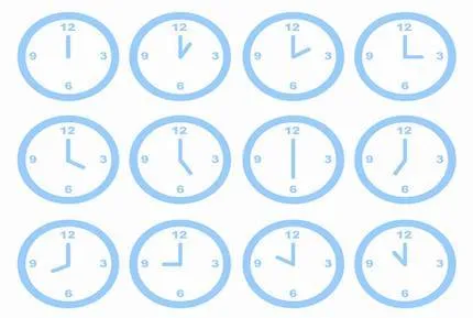 天気予報の時間の呼び方