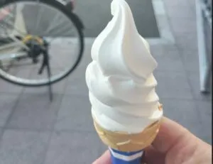 ラ・ムーのソフトクリーム