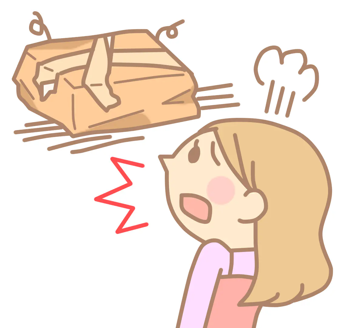 箱潰れ