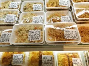 総菜売り場の様子